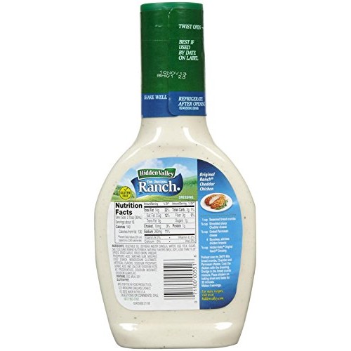 Hidden Valley The Original Ranch Dressing, 16 Oz, 2 Pk