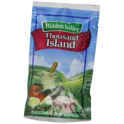 Hidden Valley Thousand Island Dressing, 1.5-Ounce Portion Packs