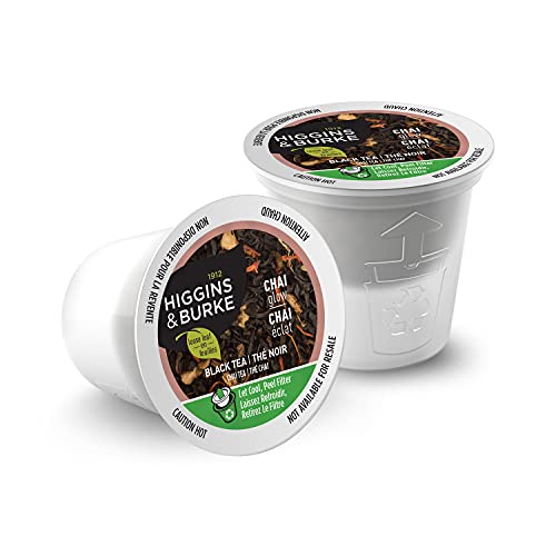 Higgins &Amp; Burke Chai Glow, Loose Leaf, Black Tea, Keurig K-Cup B