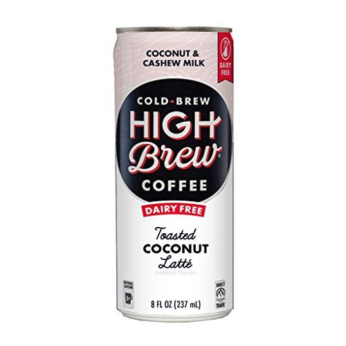 High Brew Coffee High Brew Cold Brew Coffee Toasted Coconut Latt...