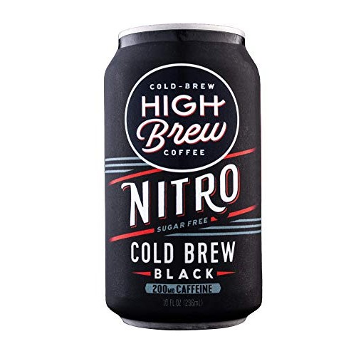 High Brew Coffee Nitro Cold Brew, 10 Ounce Cans, 12 Count