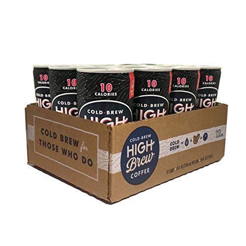 High Brew Cold Brew Coffee - Black &Amp; Bold, 8 Ounce 12 Count