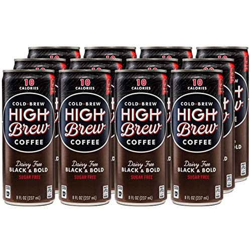 High Brew Cold Brew Coffee - Black &Amp; Bold, 8 Ounce 12 Count