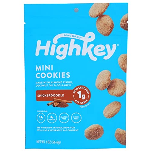 High Key Snickerdoodle Mini Cookies, Gluten Free, Grain Free, 2 ...