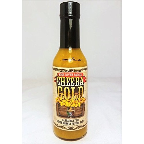 High River Sauces Cheeba Gold Barbados Style Scotch Bonnet Peppe