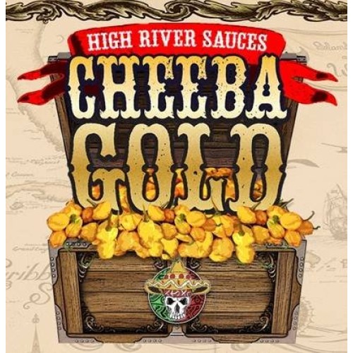 High River Sauces Cheeba Gold Barbados Style Scotch Bonnet Peppe