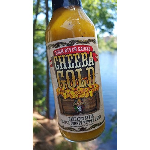 High River Sauces Cheeba Gold Barbados Style Scotch Bonnet Peppe