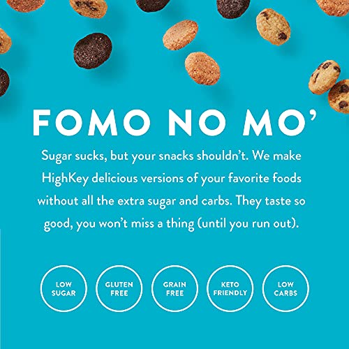 Highkey Almond Flour Crackers - Sea Salt Gluten Free Cracker, Lo