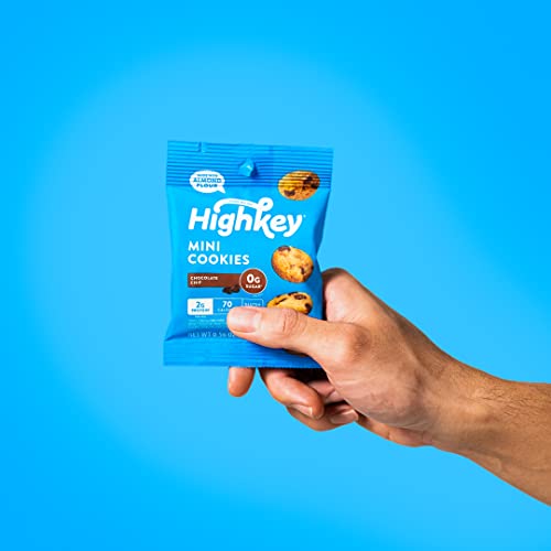 Highkey Chocolate Chip Mini Snack Packs - Keto Snack Box Sugar F...