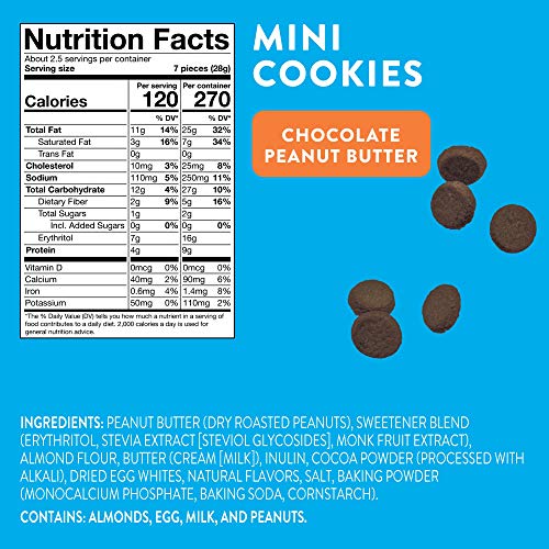 Highkey Keto Cookies - Low Carb Snack Food - No Sugar Added Dess