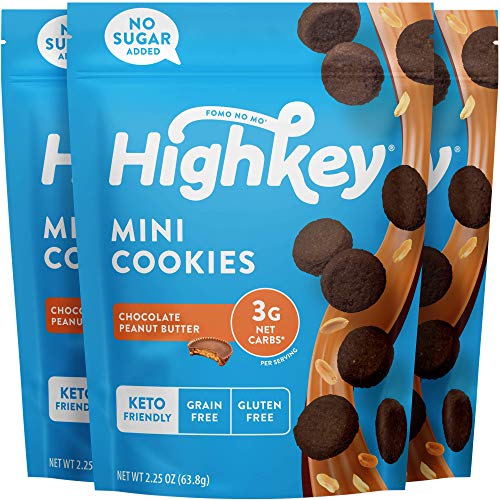 Highkey Keto Cookies - Low Carb Snack Food - No Sugar Added Dess