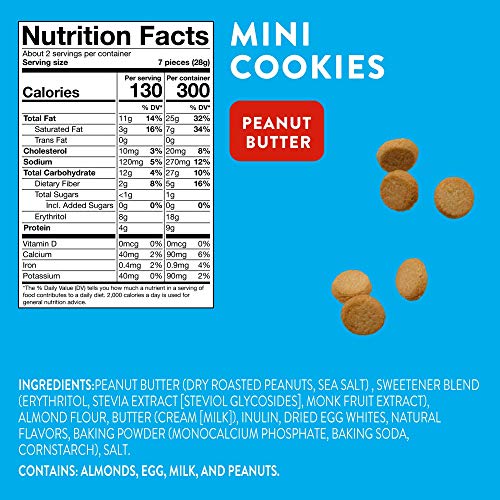 Highkey Keto Food Low Carb Snack - Variety Cookie 9 Pack - Lemon