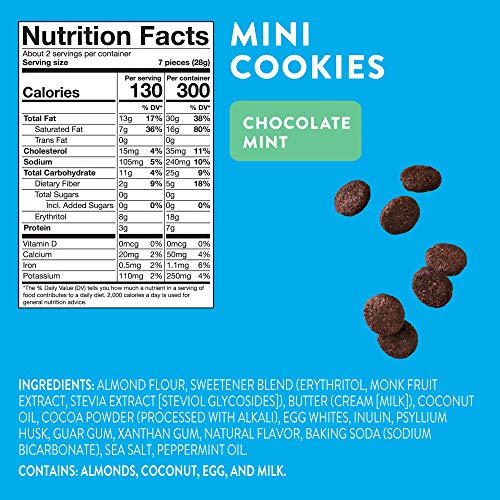 Highkey Keto Food Low Carb Snack - Variety Cookie 9 Pack - Lemon