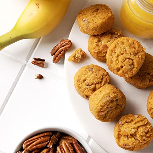 HighKey Low Carb Banana Nut Muffin Mini Treats - Keto Snacks Glu...