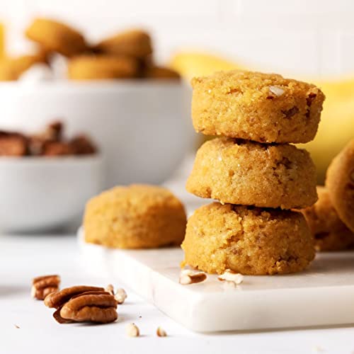 HighKey Low Carb Banana Nut Muffin Mini Treats - Keto Snacks Glu...