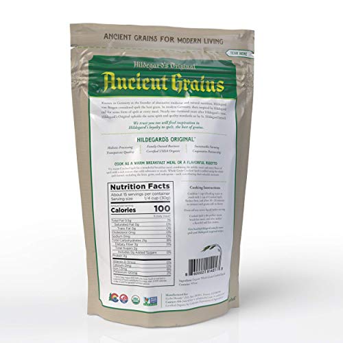 Hildegards Original Spelt Meal: Organic &Amp; Non-Gmo Ancient Grain