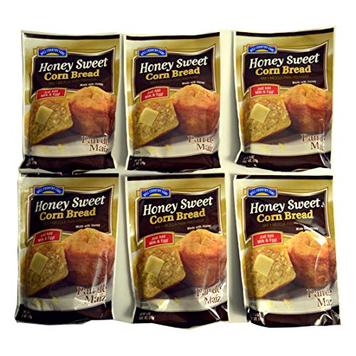Hill Country Fare Honey Sweet Corn Bread Mix 6 Oz Pack Of 6