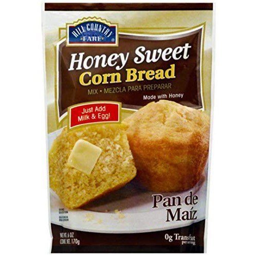 Hill Country Fare Honey Sweet Corn Bread Mix 6 Oz Pack Of 6