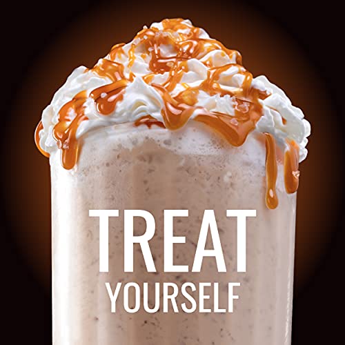 Hills Bros. Frappés, Salty Caramel Drink Mix, 12 Count 2.3 oz P...