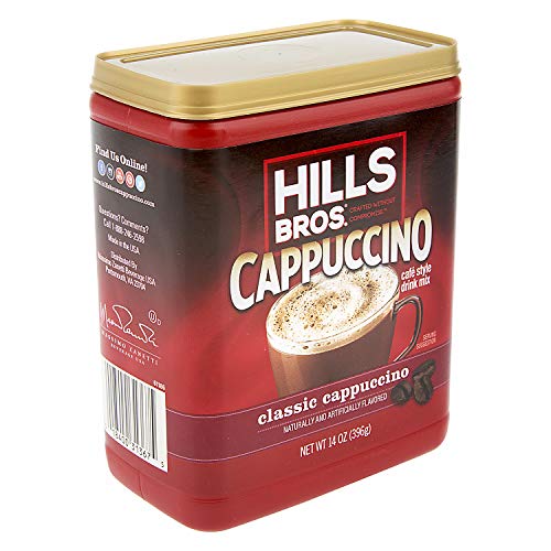 Hills Bros. Instant Cappuccino Mix, Classic Cappuccino Mix – Eas