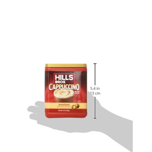 Hills Bros Instant Cappuccino Mix, Hazelnut Cappuccino Mix – Eas