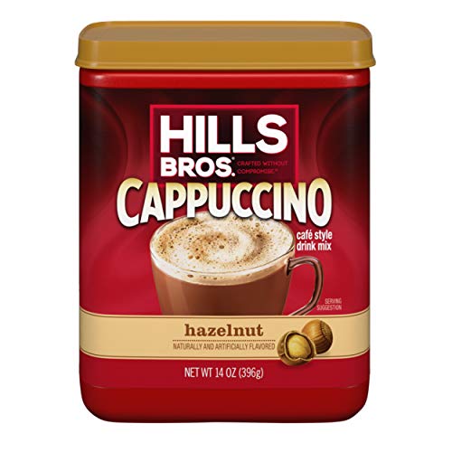 Hills Bros Instant Cappuccino Mix, Hazelnut Cappuccino Mix – Eas