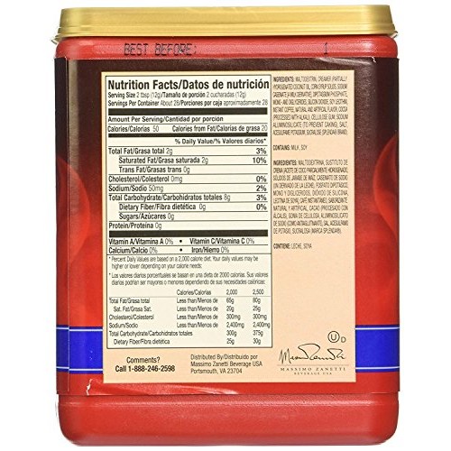 Hills Bros. Instant Cappuccino Mix, Sugar-Free French Vanilla Ca