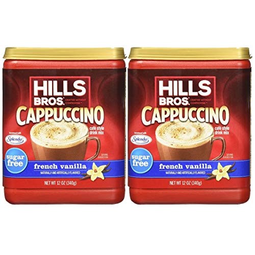 Hills Bros. Sugar Free French Vanilla Cappuccino Drink Mix Pack