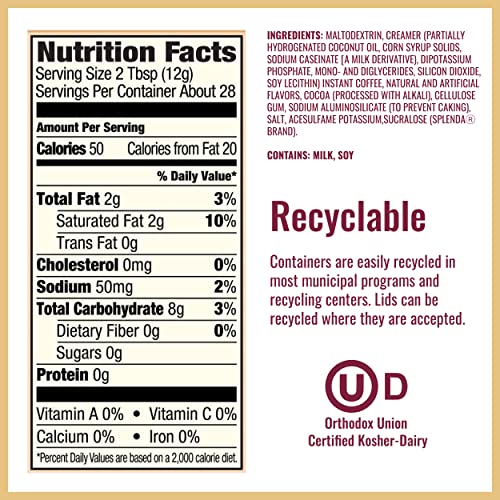 Hills Bros Instant Sugar-Free Decadent Cappuccino Mix, Easy To U