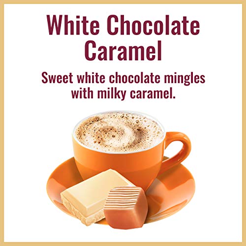 Hills Bros. Instant Cappuccino Mix, White Chocolate Caramel Capp