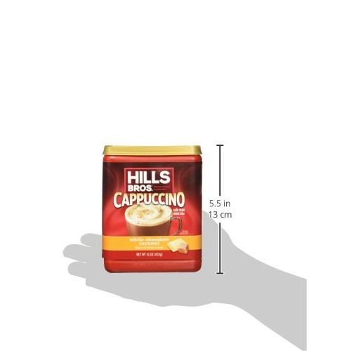Hills Bros. Instant Cappuccino Mix, White Chocolate Caramel Capp