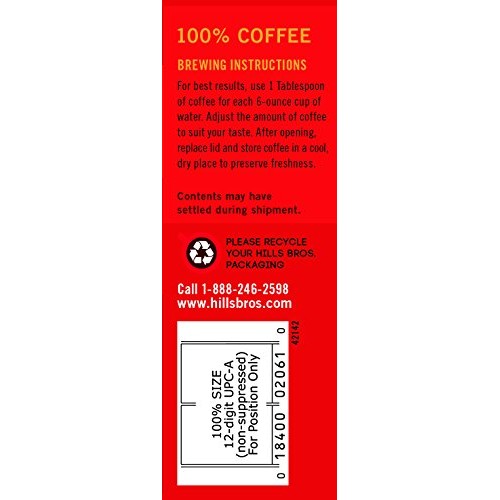 Hills Bros Perfect Balance Ground Coffee, Medium Roast, 23 Oz. C