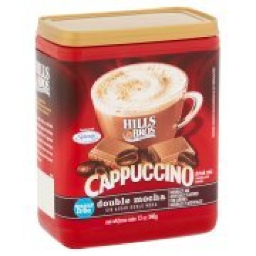 Hills Bros Sugar Free Double Mocha Cappuccino Beverage Mix, 12 O