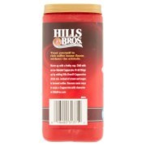 Hills Bros Sugar Free Double Mocha Cappuccino Beverage Mix, 12 O