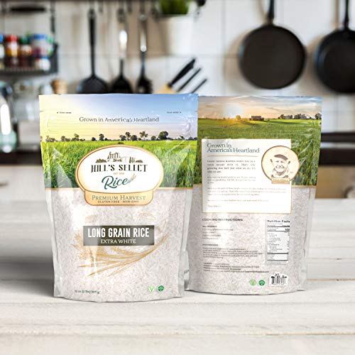 Hills Select Long Grain White Rice 2Lb Bag