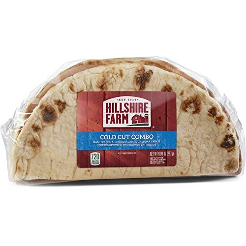 Hillshire Farm, Cold Cut Combo Flatbread Sandwich, 9.2 Oz. 10 C