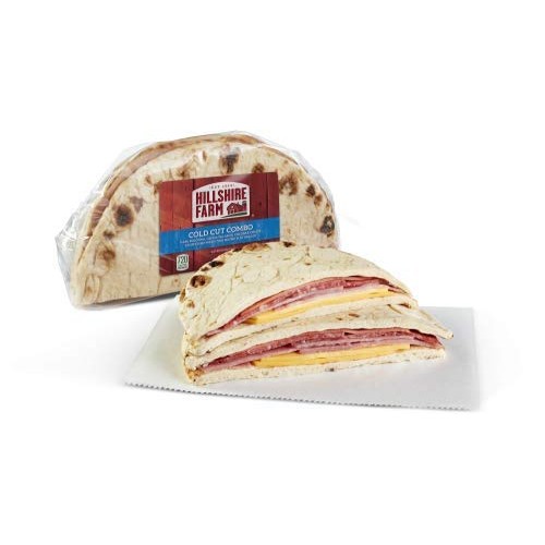 Hillshire Farm, Cold Cut Combo Flatbread Sandwich, 9.2 Oz. 10 C