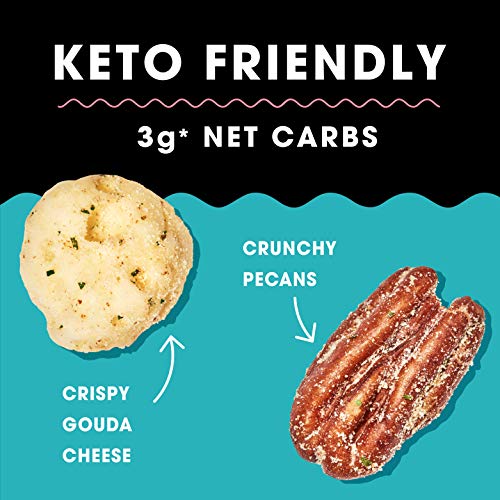 Hilo Life Keto Friendly Low Carb Snack Mix, Really Ranchy Crispy