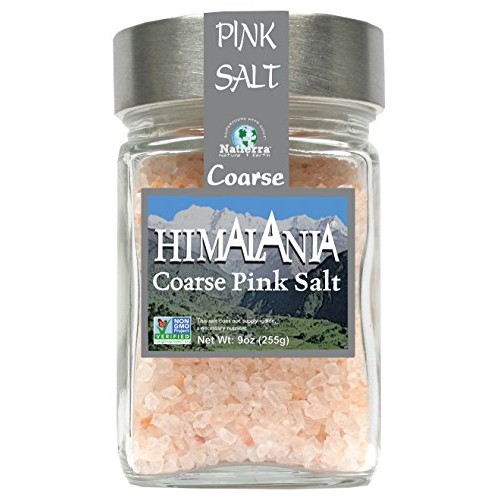 Natierra Himalania Coarse Pink Salt In Glass Jar, 9 Oz