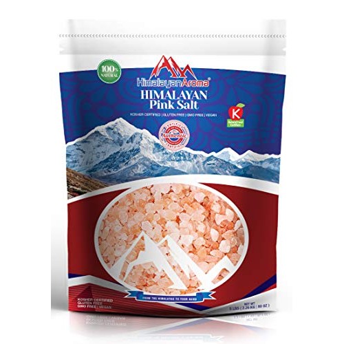 Gourmet Himalayan Salt, 5 Lbs, Coarse Grain, For Grinders &Amp; Mill