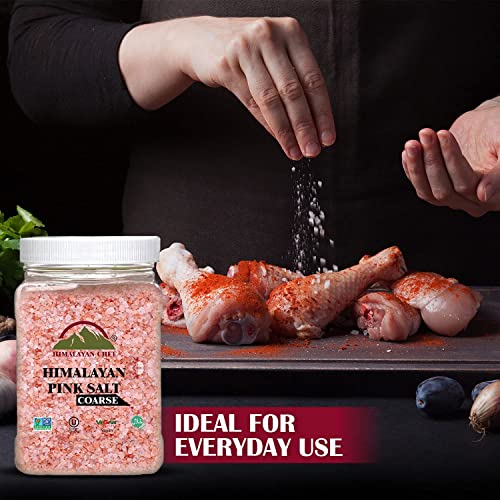 Himalayan Chef Himalayan Pink Salt 80oz 2.26kg, Non-GMO, Koshe...