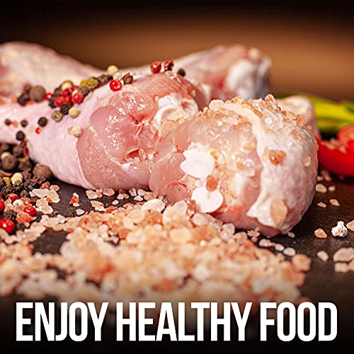 Himalayan Chef Himalayan Pink Salt, Coarse Salt, Mason Jar-3.5 O...