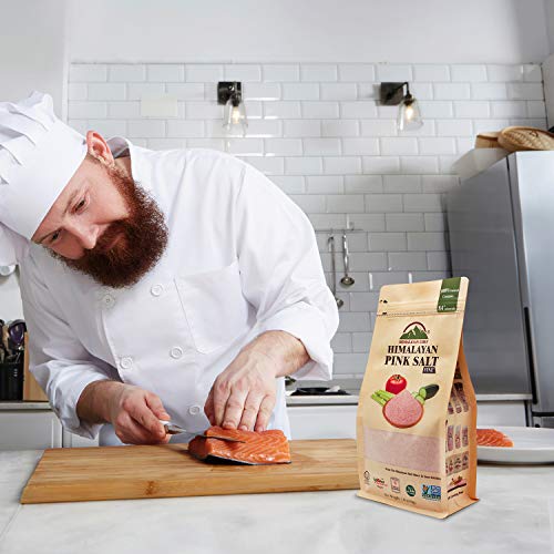 Himalayan Chef Himalayan Pink Salt Fine, 16 Ounce