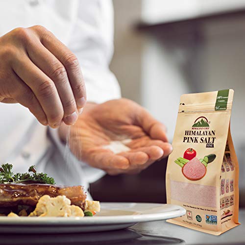 Himalayan Chef Himalayan Pink Salt Fine, 16 Ounce