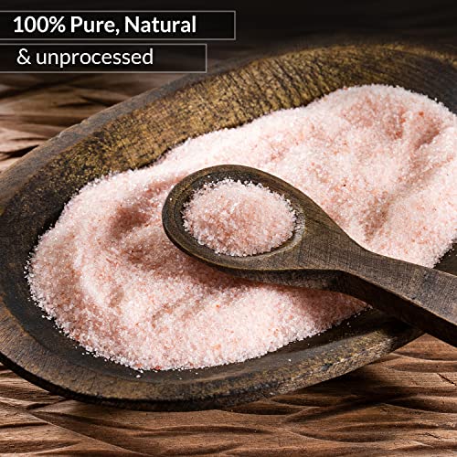 Himalayan Chef Himalayan Pink Salt, Fine Grain Bulk Size - 20 lb...