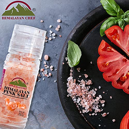 Himalayan Chef Himalayan Pink Salt Grinder-4.2 oz, 5303C