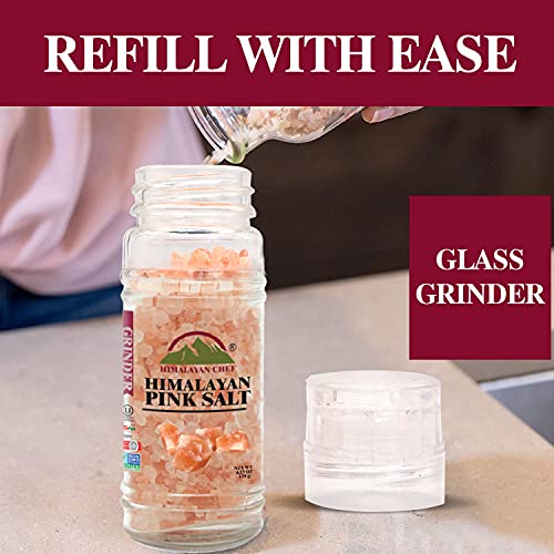 Himalayan Chef Himalayan Pink Salt Grinder-4.2 oz, 5303C