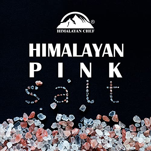 Himalayan Chef Pink Himalayan Salt Coarse Grain, Plastic Jar - 5