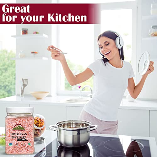 Himalayan Chef Pink Himalayan Salt, Coarse Grain, Refill Grinder...