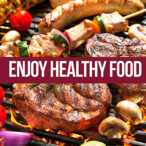 Himalayan Chef Pink Himalayan Salt, Wide Mouth Glass Jar with Co...